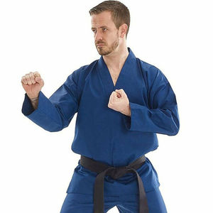 2025 ligero 100% algodón Karate uniforme para hombres MMA artes marciales desgaste logotipo personalizado Karate traje - Product Image 5