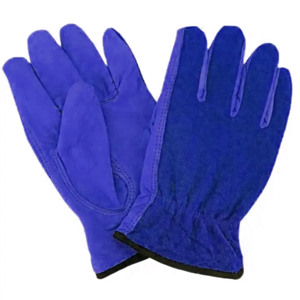 Gants de conduite en cuir pleine fleur et cuir lisse, réglables, résistants à la chaleur, pour usage industriel et protection au travail - Product Image 6
