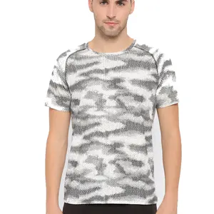 Schlussverkauf Herren-T-Shirt Sublimation Halbärmel O-Ausschnitt Slim Fit Erwachsenen-Herren-T-Shirt Sommerbekleidung Herren-T-Shirts