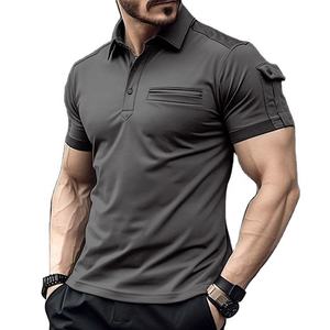 Polo vintage rétro inspiré Polo Tee avec coupe classique, coton lavé et appel à la mode à la mode intemporel - Product Image 4