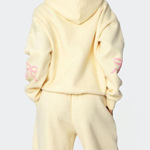 Conjunto de dos piezas, ropa de mujer, chándales personalizados para mujer, conjunto de chándales más barato al por mayor - Product Image 5