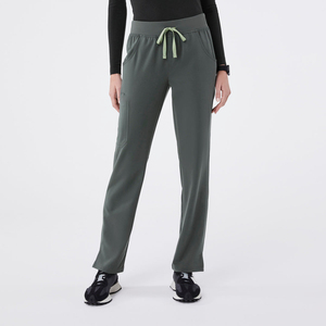 Pantalones médicos cómodos unisex de calidad superior con tela tejida con bolsillos para hombres - Product Image 1