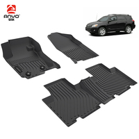 Tapis de sol de voiture thermoformés de qualité supérieure, découpés au laser, toutes saisons, pour Toyota RAV4 2006-2012, tapis de coffre de voiture Wildlander