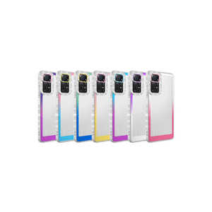 Luxury Glitter Gradient Silicone <b>Case</b> for Redmi Note 11S Global Ins Marble Shockproof Lens Protection Cover 7 Plus 14 Plus XR - Product Image 3