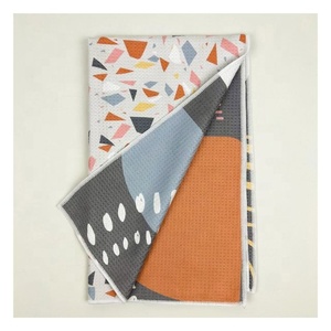 Violet couleur vérificateur nettoyage verre filigrane tissu gratuit épaissir serviette de cuisine absorbant pour outil d'essuyage efficace et accessoires - Product Image 5