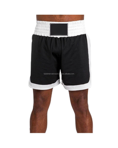 <b>Polyester</b>/Nylon Plain Dyed Martial Arts <b>Shorts</b> with Needle Detection Lightweight Stretch Quick Dry Martial Arts Wear - Product Image 4