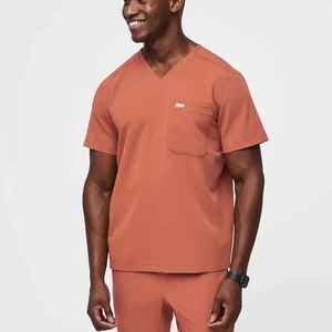 Uniforme Médico Personalizado, Uniforme Médico Transpirable con Cuello en V, Traje Médico Deportivo para Hombres, Uniformes para Médicos y Enfermeras - Product Image 2