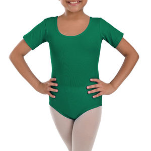 Conjunto de 3 Piezas de Leotardo de Manga Corta para Niña, Ropa de Baile para Entrenamiento - Product Image 1