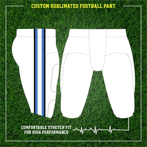 Camiseta de fútbol americano de malla con logotipo de número personalizado, Conjunto de camiseta de fútbol americano bordada por sublimación, ropa de camiseta de fútbol americano - Product Image 4