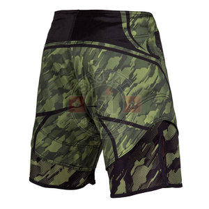 Super Quality Men MMA Shorts Custom Made Full Camo Printing MMA Shorts - Product Image 5
