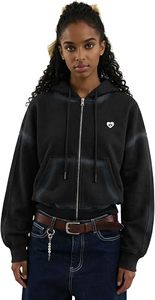 Sweat-shirt à capuche zippé oversize pour homme, 100% coton molletonné, hiver, uni, logo personnalisé, respirant, streetwear - Product Image 3