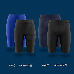 Short de compression d'entraînement avec panneaux respirants et short de compression à ajustement de forme ergonomique - Product Image 3