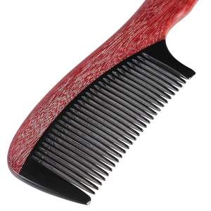 ฮอร์นหวีไม้สำหรับทั้งผมเปียกและเปียก - Product Image 1