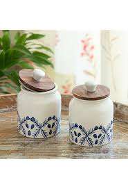 Tarro de Cerámica con Diseño Impreso Personalizado para Guardar Galletas, Bizcochos y Aperitivos, Tarro de Cerámica de Alta Calidad para la Organización de la Cocina - Product Image 4