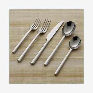 Designer Handle Stainless Steel Cutlery Set Mirrored Stainless <b>Material</b> Durable for Daily Dining Special Occasions - Product Image 6