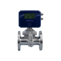 Les derniers débitmètres de gaz naturel lpg propane n2 régulateur de gaz air comprimé d'azote avec débitmètre de gaz à turbine 4-20mA