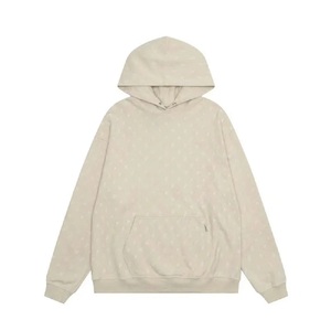 Sudadera con capucha de lujo para mujer con estampado completo de estilo pulóver de alta calidad Sudadera con capucha transpirable Unisex con logotipo personalizado - Product Image 3