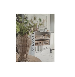 Wholesales Hand Woven Rattan Planter Flower Pot <b>Baskets</b> Home Decoration Wicker <b>Baskets</b> <b>Plant</b> Pots <b>for</b> Indoor <b>Plants</b> Table Decor - Product Image 1