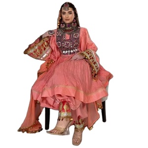knee length dresses for ladies 107 Afghan Dress