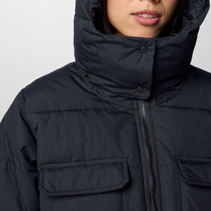 Veste d'hiver chaude et respirante pour femme, à capuche, imperméable, coupe-vent, épaisse, en polyester, à manches longues, pour l'extérieur - Product Image 4