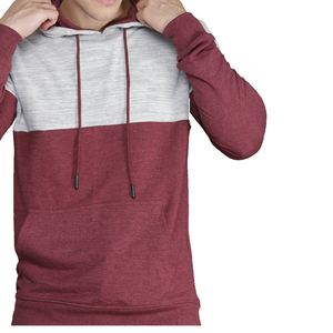 Vente en gros de 420 grammes sweat à capuche bicolore lourd 100% coton sweat à motif personnalisé avec devant solide basiques de haute qualité - Product Image 5