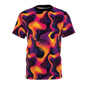 Venta al por mayor sublimación impreso camisetas 100% poliéster a todo color diseño personalizado transpirable y de secado rápido - Product Image 5