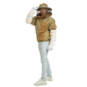 2025 MEILLEURE veste d'apiculture en coton de haute qualité pour adultes Meilleure vente Dernière conception Veste d'apiculture de qualité professionnelle OEM - Product Image 4