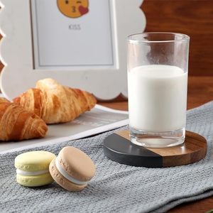 Best Wood Marble <b>Table</b> <b>Coaster</b> With Beast Design for Parties and Other Functions Tableware Decorative Mat/Pad - Product Image 5