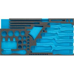 Hazet 2-Component Soft Foam Insert for <b>Tool</b> <b>Storage</b> Compatible with 1557/58 - Product Image 1