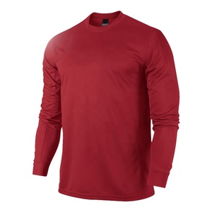 Hot Sale Men's High Quality Polyester Fitness <b>Compression</b> Shirts Comfortable Long Sleeves Trending Prints Breathable Knitted - Product Image 1