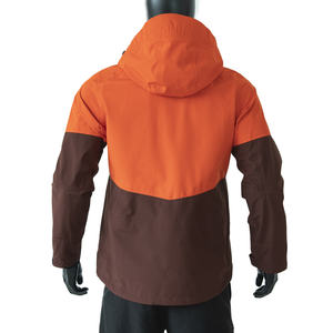 Chaqueta Cortavientos con Capucha para Hombre, Personalizada, para Senderismo en Invierno, Transpirable, Resistente al Viento, con Tejido Recubierto, Cierre Sólido para Adultos - Product Image 3