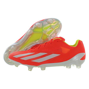 Scarpe da Calcio Unisex Adidas X Crazyfast+ per Terreni Duri, Colore Rosso Solare/Bianco Nuvola/Giallo Solare |   100% Autentico - Product Image 1