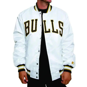 Chaquetas Varsity con Bordado de Lana y Logotipo Personalizado, Chaquetas Varsity Bordadas para Hombre - Product Image 5