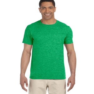 Colores Camiseta de cuello redondo medio para hombre Peso pesado con Factory OEM Su logotipo de marca Color sólido Puff Technics Ajuste de gran tamaño - Product Image 5