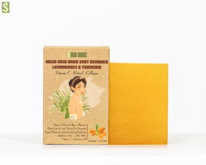 ธรรมชาติ Kojic ขมิ้นตะไคร้ไวท์เทนนิ่งสบู่ - Product Image 1