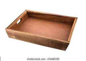 2024 hôtel fête acacia bois servant petit déjeuner organisateur de nourriture rectangulaire personnalisé plateau de service en bois avec poignées - Product Image 5