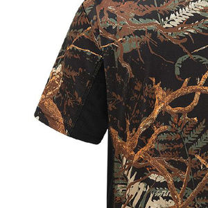 Camiseta de Hombre con Estampado de Palmeras, Selva y Camuflaje Real Tree, Talla Grande, Cuello Redondo, Ecológica, Transpirable, de Secado Rápido y Ajuste Holgado - Product Image 6