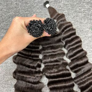 ผมมนุษย์ม้วนเป็นลอนคลื่นน้ำเกรดไม่แพงผมมนุษย์แบบม้วนผมแบบโรแมนติกคุณภาพสูง - Product Image 4