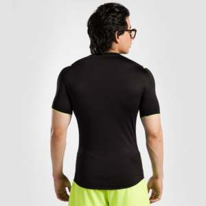 T-shirts imprimés GAI ARR à manches courtes, 100% polyester, tissu tricoté 200 grammes, impression noire - Product Image 3