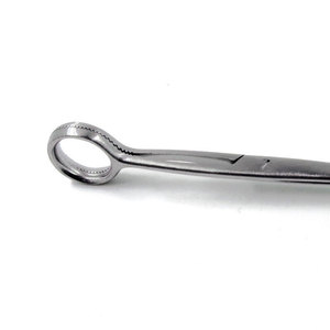 Collins Tongue Seizing Forceps 6,5 pulgadas Mordazas 20mm Instrumentos quirúrgicos - Product Image 2