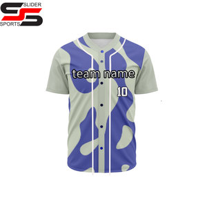 Maillot de baseball uni personnalisé OEM, hauts et t-shirts de baseball pour hommes, chemises de softball, vêtements de baseball et de softball personnalisables - Product Image 5