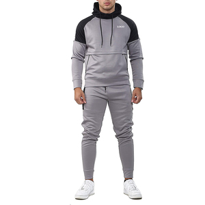 Survêtement personnalisé à prix avantageux, manches longues pour hommes, service OEM, prix de gros / Survêtement décontracté à la mode avec fermeture éclair - Product Image 2