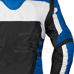 Veste de course personnalisée de meilleure qualité coutures supérieures en cuir nouveau design vêtements de sport pour moto tailles plus respirant - Product Image 4