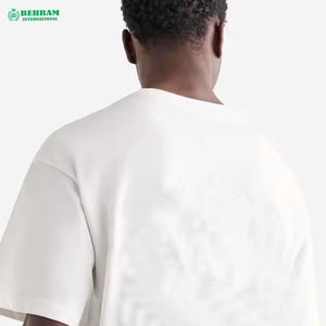 T-shirt classique pour homme 100% coton avec poche, coupe ample, doux, confortable, épais, surdimensionné, à séchage rapide et respirant - Product Image 5