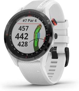 BEST SALES OFFER FOR Premium Approachs S62 Sport Charm Golf <b>Watch</b> GPS Virtual Caddie Carbon Fiber Ceramic <b>Case</b> Platinum - Product Image 2