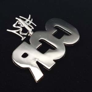 Pendentif en argent 925 de luxe avec logo personnalisé, moissanite, 3 pouces, grande taille, rond, médaille avec sertissage à griffes, clarté VVS, style hip-hop - Product Image 4