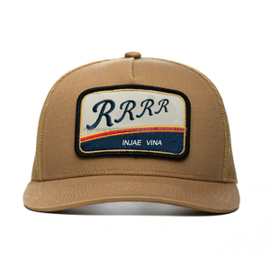 Casquette Trucker Personnalisée en Gros, 6 Panneaux, Dos en Maille, Patch Tissé, Logo Privé pour Streetwear Tendance et Performant - Product Image 1
