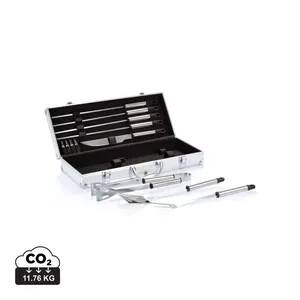 Custom 12-Piece BBQ <b>Tool</b> Set Premium <b>Case</b> Merchandising - Product Image 1