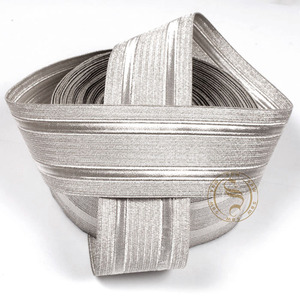 Top qualité infanterie PermaSilver dentelle Bullion tresse garniture | Dentelle uniforme régimentaire en gros dans des couleurs et des tailles personnalisées - Product Image 1