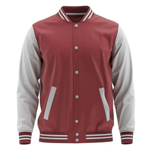 High Quality Custom Men's <b>Canvas</b> Versity <b>Jackets</b> Comfortable Wool Top Trending Wholesale Price Men Versity <b>Jackets</b> For Adults - Product Image 1